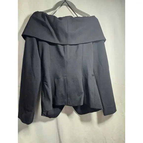 Maeve for Anthropologie off the shoulder blazer. Black size 6. - Picture 3 of 3